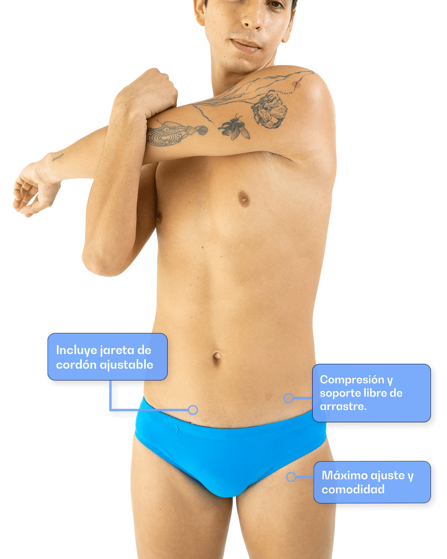 Brief Cerúleo