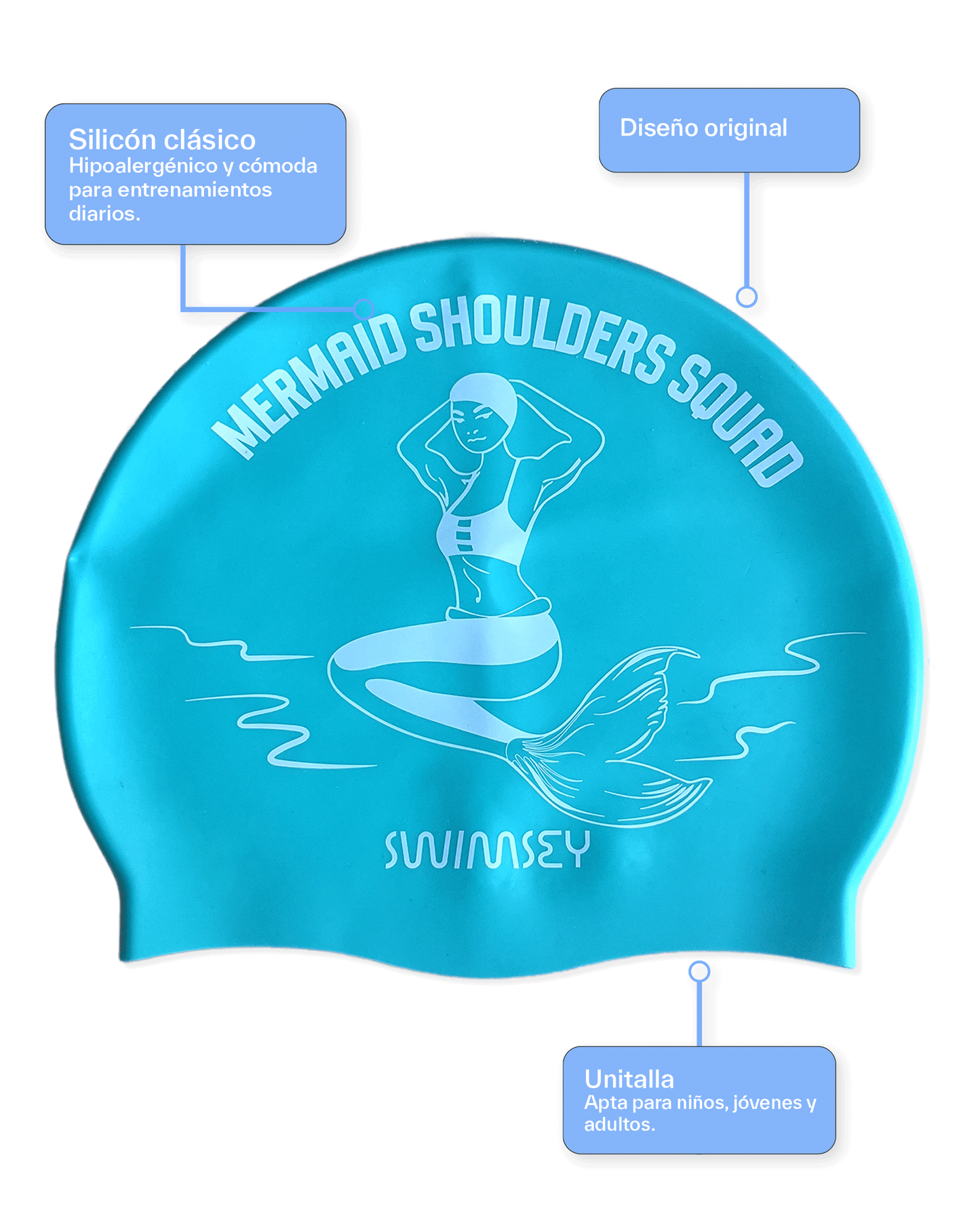 Gorra Mermaid Shoulders Squad
